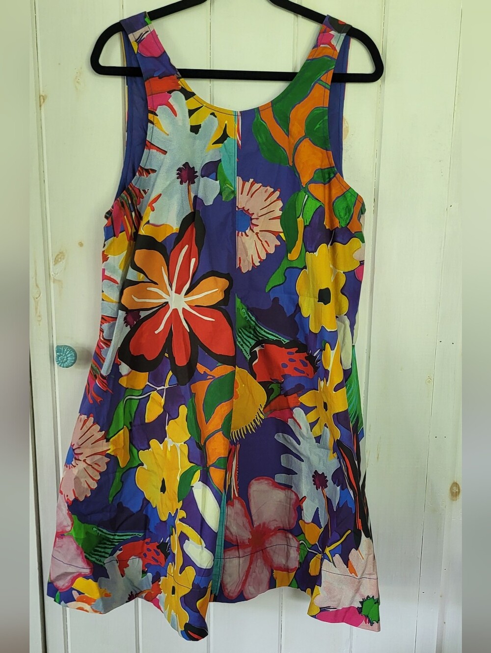 Maeve The Keiko Mini Vibrant Floral Tank Dress